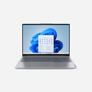 Lenovo ThinkBook 16 AMD Ryzen 5 7535HS, 16" WUXGA, 8Go DDR5, 256Go SSD, Wi-Fi 6E, AMD Radeon 660M, Windows 11 Pro, Arctic Grey - Miniature 1