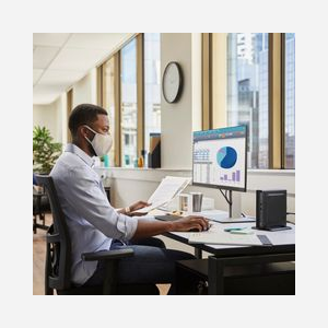 HP Pro Mini 400 G9 : Intel Core i3-14100T, 8Go DDR5 4800MHz, 256Go SSD NVMe PCIe, Intel UHD Graphics 730, Windows 11 Pro - Miniature 5