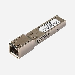 NETGEAR AGM734-10000S Module émetteur-récepteur Gigabit Ethernet RJ45 10000 Mbit/s, Compatible SFP standard, portée jusqu'à 100m Cat.5E/6 - Miniature 1