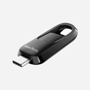 SanDisk SDCZ480-256G-G46 : Clé USB Type-C 3.2 Gen 1, 256 Go, Format Slide, Noir, Dimensions 9x52x20 mm, Poids 6.5g - Miniature 2