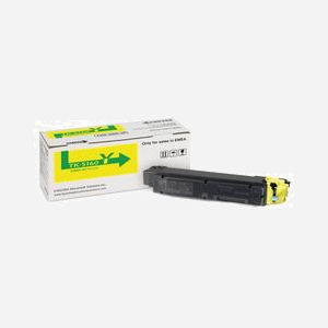 KYOCERA TK-5160Y Cartouche de toner Jaune Original - 1T02NTANL0 - Rendement 12000 pages - Compatible ECOSYS P7040cdn - Dimensions 125x320x125mm - Miniature 3