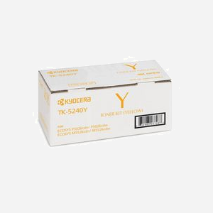 KYOCERA TK-5240Y Cartouche Toner Jaune Original (1T02R7ANL0) - 3000 Pages - ECOSYS M5526cdw/cdn, P5026cdn/cdw - Technologie Laser - Miniature 2