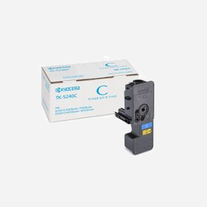 KYOCERA TK-5240C Cartouche Toner Cyan Original (1T02R7CNL0) - 3000 Pages - ECOSYS M5526cdw/cdn - Technologie Laser - Miniature 3