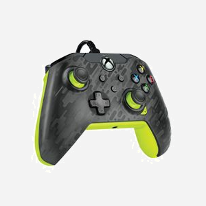 PDP Manette Filaire USB Type-C Carbon Electrique pour Xbox Series X|S/One/Windows 10/11, Jack 3.5mm, Câble 2.43m, Boutons Programmables - Miniature 3