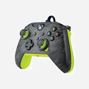 PDP Manette Filaire USB Type-C Carbon Electrique pour Xbox Series X|S/One/Windows 10/11, Jack 3.5mm, Câble 2.43m, Boutons Programmables - Miniature 4