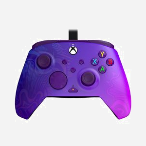 PDP Rematch Manette Filaire USB Noir/Violet - Analogique/Numérique - PC, Xbox One, Series X/S - Boutons Programmables - Câble USB-C 2.43m - Windows - Xbox Game Pass Ultimate - Miniature 1