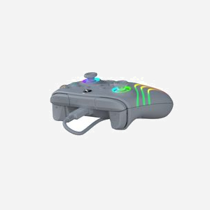 Manette de jeu PDP Afterglow Wave Gris USB (PC, Xbox) Analogique/Numérique, RGB Multicolore, boutons programmables, câble USB-C 2.43m, Windows 10/11 - Miniature 3