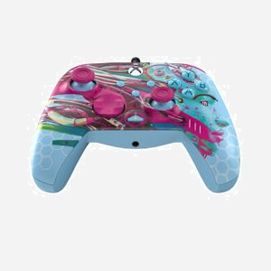Manette de Jeu Filaire PDP REMATCH GLOW Advanced Multicolore USB Type-C - PC, Xbox One, Series X/S - Analogique/Numérique - Boutons Programmables & Port Casque - Miniature 5