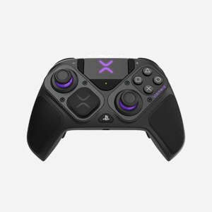 PDP VICTRIX Pro BFG Manette USB/Sans Fil pour PC/PS4/PS5, Analogique/Numérique, Batterie 2000mAh, Latence 5ms, ARM-7 0.5GHz, Touchpad, 14 Boutons Programmables - Miniature 2