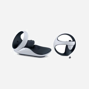 Sony Station de Recharge Manettes PlayStation VR2 Sense (Réf: 9480693) PS5, 5.1V/2.8A, Adaptateur Secteur Fourni, Noir/Blanc - Miniature 2
