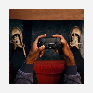 Manette de Jeu Sony DualSense V2 Noire Bluetooth/USB, Analogique/Numérique, PlayStation 5, PC, MAC, Android, iOS, Batterie intégrée, Gyroscope, Accéléromètre - Miniature 4