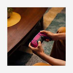 Manette de jeu Sony DualSense V2 Rouge, Bluetooth/USB, Analogique/Numérique, Android/MAC/PC/PS5/iOS, Batterie intégrée, 6 axes, Retour de force, USB Type-C - Miniature 4