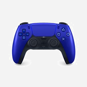 Manette de jeu Sony DualSense PS5 Noire/Bleue, Bluetooth/USB, Analogique/Numérique, Croix directionnelle, Touchpad, Accéléromètre, Gyroscope, Batterie, 160x106x66mm