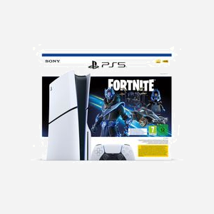 Sony PlayStation 5 Slim 1 To (SSD) Noir/Blanc : AMD Ryzen Zen 2 3.5GHz, 16Go GDDR6, GPU AMD Radeon 10.3 TFLOPS, Wi-Fi 6, Fortnite inclus - Miniature 4