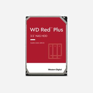 Western Digital WD Red Plus WD101EFBX - HDD 10To 7200RPM 3.5" SATA III 6Gb/s, charge 180To/an, 34dB, MTTF 1M heures, 8.4W lecture/écriture - Miniature 1