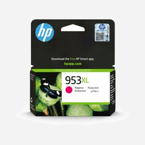 HP Cartouche d'encre 953XL Magenta, Pigmentée, Haut Rendement (1450 pages), 18.5ml, Jet d'encre, Code OEM F6U17AE, Série Professionnelle/Entreprise - Miniature 1