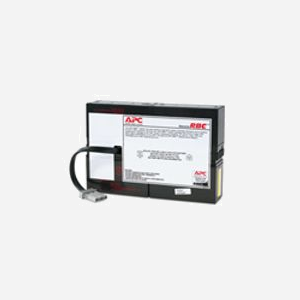 APC RBC59 - Cartouche de Batterie de Rechange #59 (2 Batteries) - 149x64x197mm - 5.33kg - Code SH 85044055 - Empreinte Carbone 19.2kg CO2e