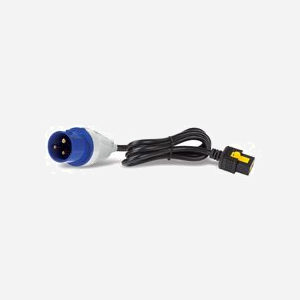 Cordon d'alimentation APC AP8758 Noir 3m, Coupleur C19, 230V 16A, Température 0-70°C, Humidité 20-80%, Dimensions 152x102x432mm, Poids 490g