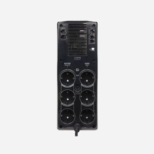 APC Back-UPS Pro BR1200G-GR : UPS Line Interactive 1.2kVA/720W, Autonomie 5.4min à pleine charge, 6 prises Type F, AVR, LCD, Protection Surtension, RoHS - Miniature 2