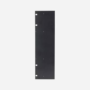 APC NetShelter AR8678 : Panneau de Fin de Rangée pour Gestion Câbles Vertical 1 Face, 318x1x2134mm, Noir, Conforme RoHS/REACH - Miniature 1