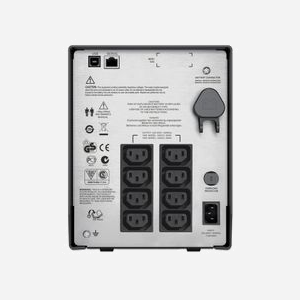 APC Smart-UPS SMC1000I Onduleur Line-Interactive 1kVA/600W, 8 Prises C13, Port USB, LCD, Batterie 170VAh, Autonomie 6 min @ Pleine Charge - Miniature 2