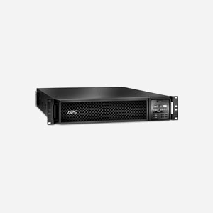 APC Smart-UPS SRT3000RMXLI-NC : Onduleur Online 3kVA/2.7kW, 8xC13+2xC19, 2U Rack, NMC, 100-275V entrée, 220-240V sortie, PowerChute Network Shutdown