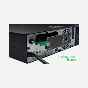 APC AP9640 - Carte de gestion réseau Smart-UPS (Gen3) - Interface SmartSlot - Dimensions: 12.1x11.4x38mm, 80g - Gestion SNMP, EcoStruxure IT, PowerChute Network Shutdown (Windows, Linux, ESXi) - Miniature 2