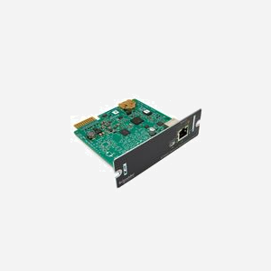 APC AP9640 - Carte de gestion réseau Smart-UPS (Gen3) - Interface SmartSlot - Dimensions: 12.1x11.4x38mm, 80g - Gestion SNMP, EcoStruxure IT, PowerChute Network Shutdown (Windows, Linux, ESXi) - Miniature 1