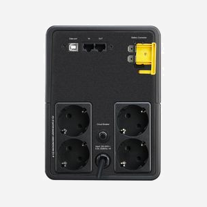 APC BackUPS BX1200MI-GR : Onduleur Line-Interactive 1200VA/650W, 230V, Prises Schuko, AVR, Protection Surtension 273J, USB, RJ45, Autonomie 1-5min - Miniature 2
