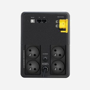 APC Back-UPS BX1200MI-FR : Onduleur Line-Interactive 1200VA/650W, 230V, prises françaises, AVR, USB, RJ-45, Autonomie 1-5min, Temps de recharge 8h. - Miniature 2