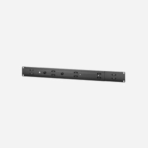 APC Easy Rack Cable Manager ER7DCM : Panneau de gestion de câbles 1U noir, 530mm de profondeur, poids 500g, dimensions du colis 60x530x50mm - Miniature 1