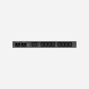 APC NetShelter ATS AP4423A : Commutateur de Transfert Automatique Rackable 1U, 8x C13 + 1x C19, 3680W, 230V, Entrée C20, Gestion Réseau NMC3 - Miniature 2