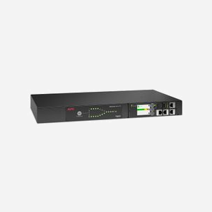 APC NetShelter ATS AP4423A : Commutateur de Transfert Automatique Rackable 1U, 8x C13 + 1x C19, 3680W, 230V, Entrée C20, Gestion Réseau NMC3 - Miniature 4