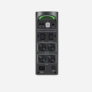 APC Back-UPS Pro BGM2200B-GR : Onduleur 2200VA/1320W, 4 Schuko + 2 C13, 3x USB, port USB, Protection réseau 1Gbit, AVR, Sinus, Autonomie batterie - Miniature 3