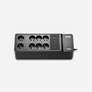 APC Back-UPS BE500G2-FR Onduleur 500VA/300W, 8 prises (FR), USB 2.4A, Protection Surtension, Batterie 12V/9Ah, Temps de réponse 6ms - Miniature 3
