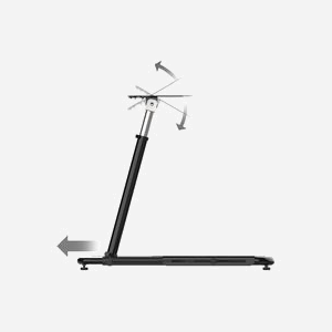 Turtle Beach VelocityOne Stand TBS-0720-05 : Support ajustable en acier pour simulateur de course/vol, compatible VelocityOne Flight et autres marques. Dimensions 710x450x200mm - Miniature 4