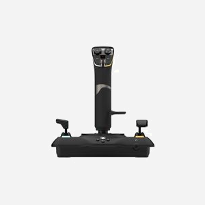Turtle Beach VelocityOne Flightstick Joystick Noir Bluetooth/USB PC/Xbox avec OLED, 27 Boutons Programmables, 8 Axes, Connecteur 3.5mm & RGB - Miniature 3
