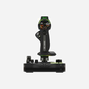 Turtle Beach VelocityOne Flightdeck HOTAS - PC Windows - 15 axes, 139 fonctions programmables, écran tactile, HUD OLED, capteurs Hall, USB - Miniature 5