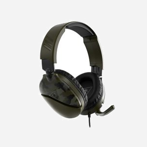 Turtle Beach Recon 70 Camo Vert - Casque Gaming Circum-aural Filaire 3.5mm, HP 40mm, Micro Omnidirectionnel, Xbox/PS/Nintendo Switch/PC/Mobile - Miniature 3