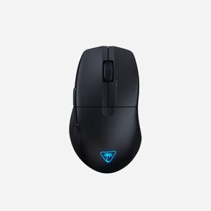 Turtle Beach Pure Air - Souris Gaming sans Fil 2.4GHz/Bluetooth, 26000 DPI Owl-Eye, Switches Optiques TITAN, RGB AIMO, 54g, Autonomie 125h