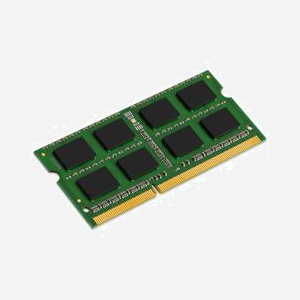 Kingston ValueRAM 4Go DDR3-1600 SO-DIMM 204-pin CL11 1.5V, Module 1x4Go, 512Mx64, Unbuffered, Non-ECC, Température 0-85°C - KVR16S11S8/4