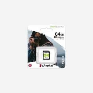 Kingston Technology Carte SDXC 64Go Canvas Select Plus SDS2/64GB UHS-I U1 V10 Classe 10, Lecture 100Mo/s, exFAT, températures -25°C à 85°C - Miniature 3