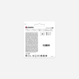 Kingston Technology Carte SDXC 64Go Canvas Select Plus SDS2/64GB UHS-I U1 V10 Classe 10, Lecture 100Mo/s, exFAT, températures -25°C à 85°C - Miniature 4