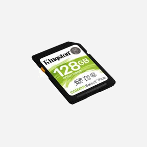 Kingston Technology Carte SDXC Canvas Select Plus 128 Go UHS-I U3 V30 - Lecture 100 Mo/s, Ecriture 85 Mo/s, exFAT, Résistante Chaleur/Rayons X - Miniature 2
