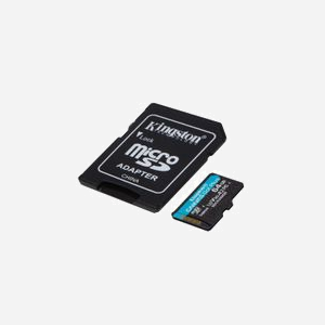 Kingston Technology microSDXC Canvas Go! Plus 64Go UHS-I U3 V30 A2 170Mo/s Lecture, 70Mo/s Ecriture + Adaptateur SD - Miniature 2