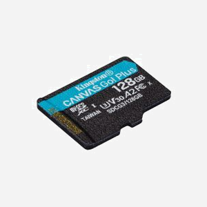 Kingston Technology microSDXC Canvas Go! Plus 128 Go UHS-I U3 V30 A2, Lecture 170 Mo/s, Ecriture 90 Mo/s, Résistante aux chocs, température et rayons X - Miniature 2