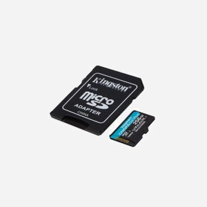 Kingston Technology microSDXC Canvas Go! Plus 256Go UHS-I U3 V30 A2, Lecture 170Mo/s, Écriture 90Mo/s, Adaptateur SD inclus, Résistante aux chocs - Miniature 2