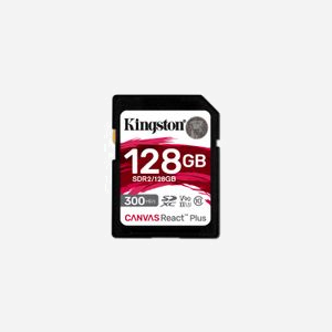 Kingston Technology Canvas React Plus SDXC 128GB UHS-II U3 V90 - Lecture 300MB/s Écriture 260MB/s - Classe 10 - exFAT - Miniature 1