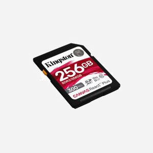 Carte SD Kingston Canvas React Plus 256GB SDXC UHS-II U3 V90 Lecture 300MB/s Écriture 260MB/s Classe 10 exFAT - Miniature 2