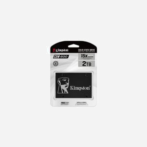 Kingston Technology SSD KC600 2.05 To 2.5" SATA III 6Gbit/s 3D TLC NAND, Lecture 550Mo/s, Ecriture 520Mo/s, AES 256-bit, 90K/80K IOPS - Miniature 4